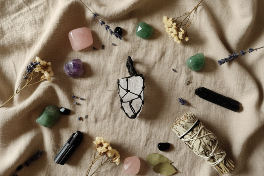 Clear Quartz Raw Pendant - Natural Crystal Healing