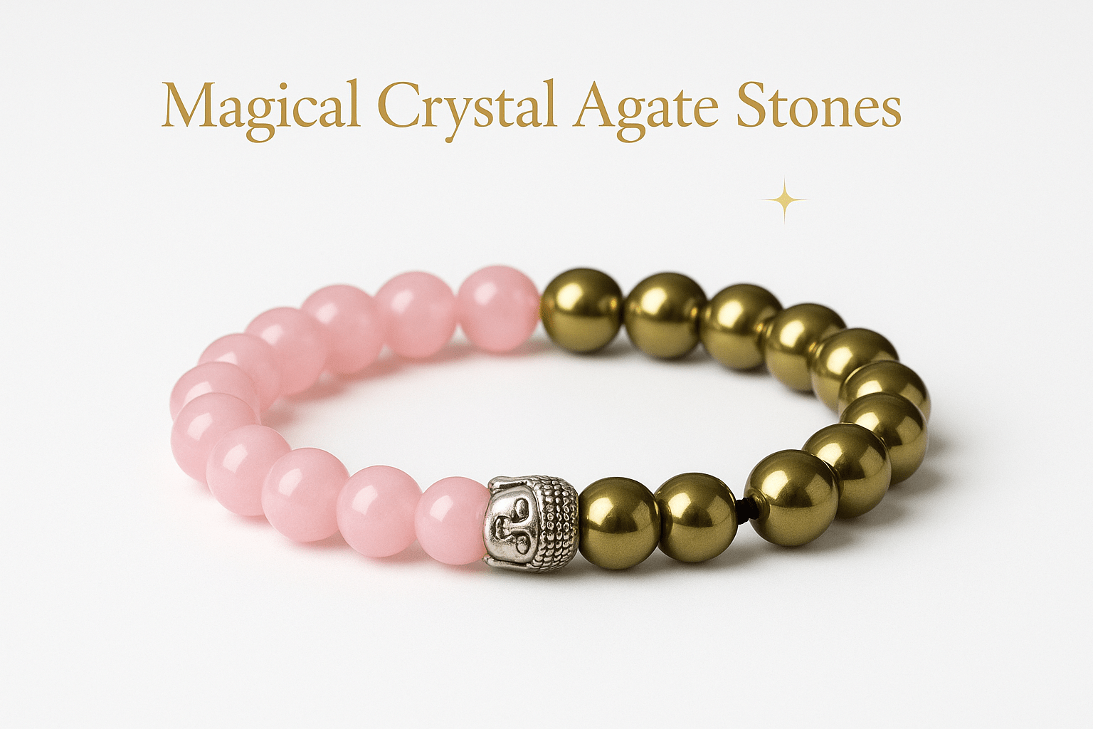 Love & Money Attractor Bracelet - Crystal for Wealth & Romance Wealth and Love Bracelet - magical - crystal - agate - stones