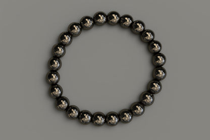 Golden Pyrite Bracelet - magical - crystal - agate - stones