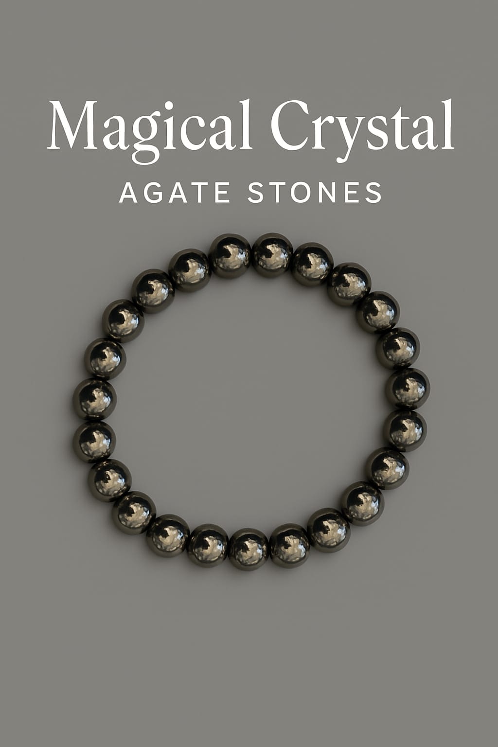 Golden Pyrite Bracelet - magical - crystal - agate - stones