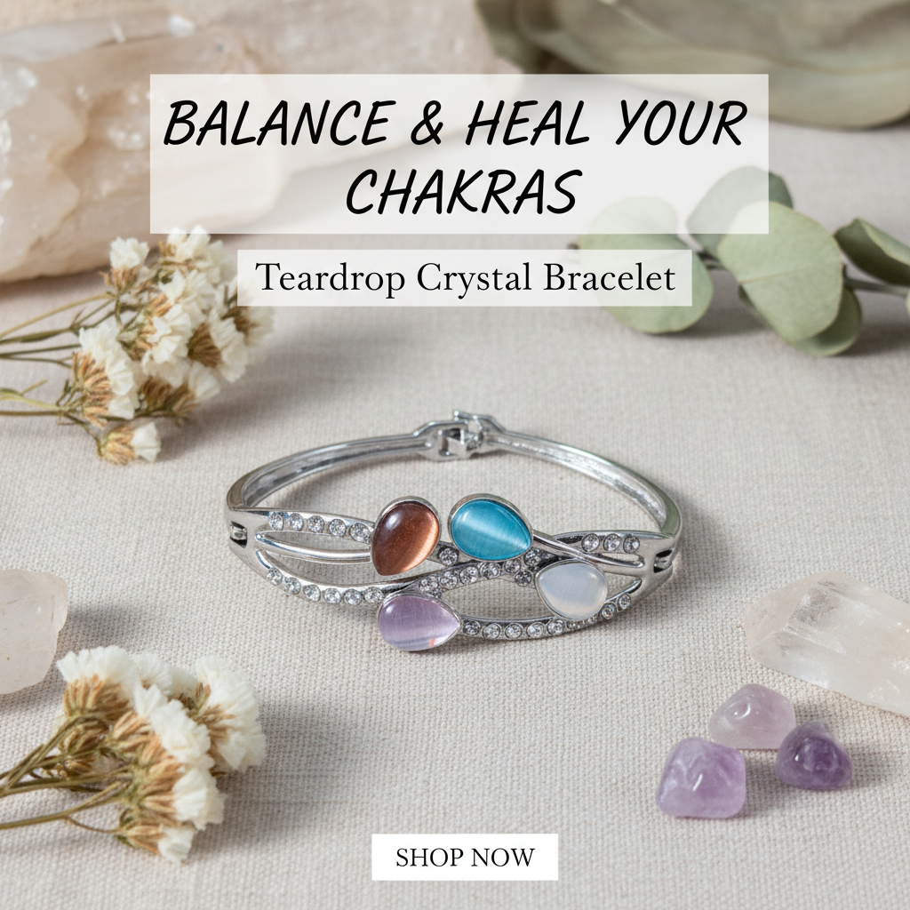 Teardrop Bangle -  Premium jewellery