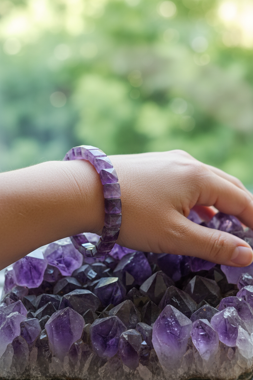 Amethyst Crystal Touch
