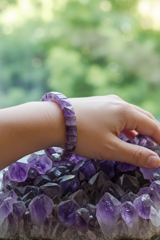 Amethyst Crystal Touch