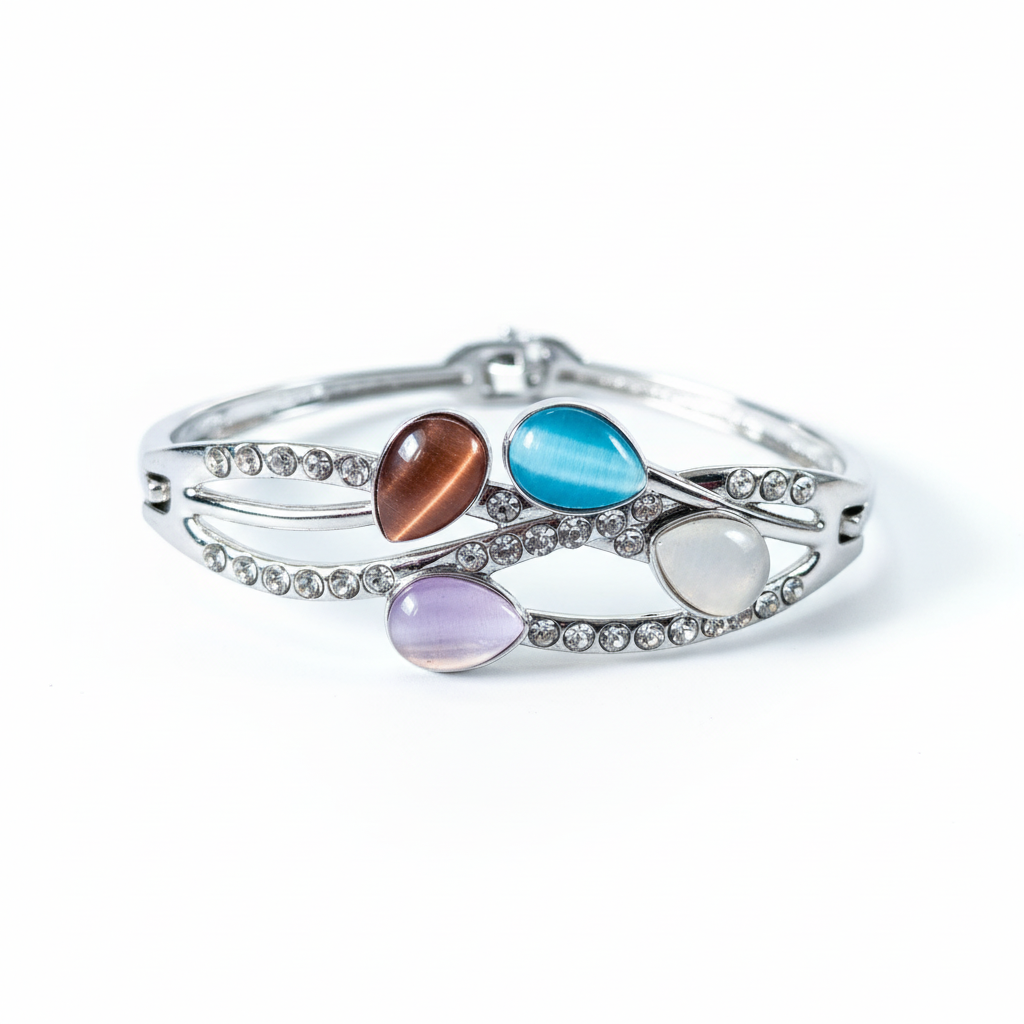 Teardrop Bangle -  Premium jewellery