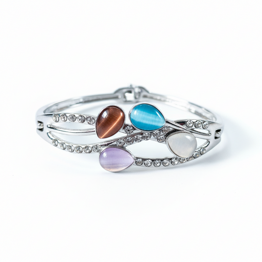 Teardrop Bangle -  Premium jewellery