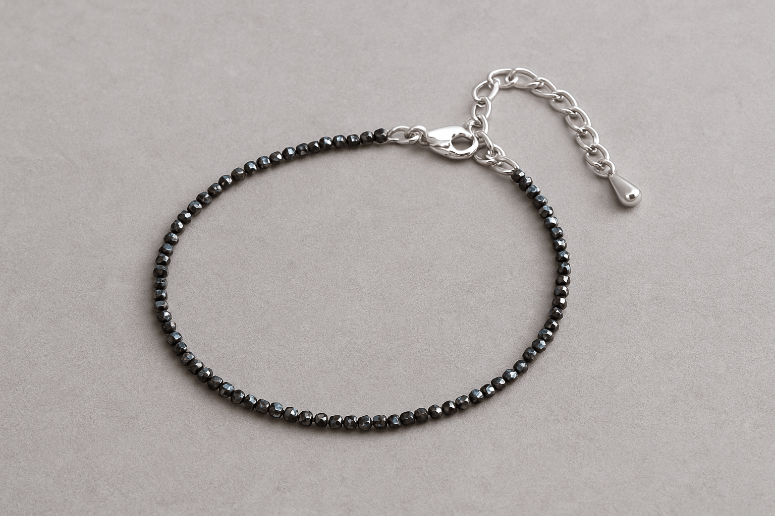 Pyrite Anklet - Natural Crystal Anklet for Abundance & Protection - magical - crystal - agate - stones