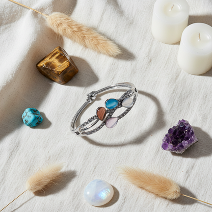 Teardrop Bangle -  Premium jewellery