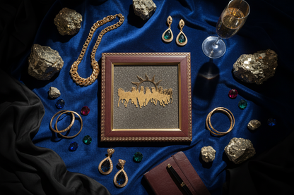 Seven Horses Frame - Premium wall hanging Decor