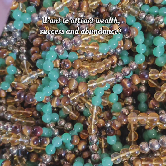 Money Magnet Pyrite Bracelet - Attract Wealth & Financial Success