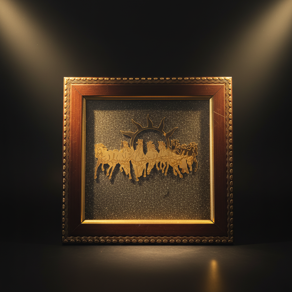 Seven Horses Frame - Premium wall hanging Decor